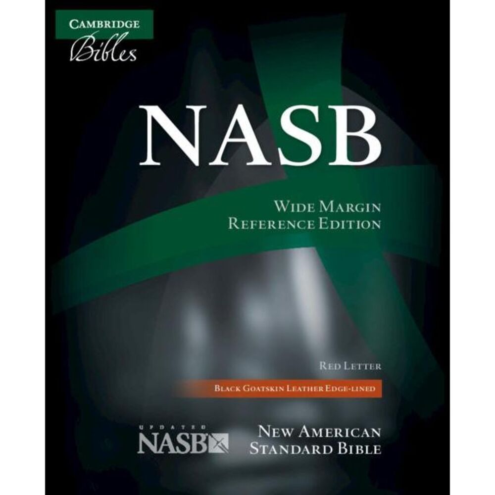 Wide-Margin Reference Bible-NASB -- Cambridge University Press